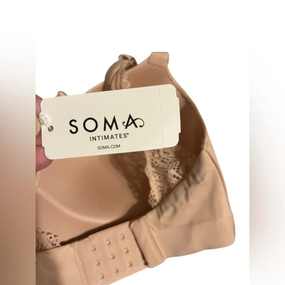 NWT Soma Enbliss Luxe Wireless Lace J-Hook Sz 32DDD - Picture 4 of 6